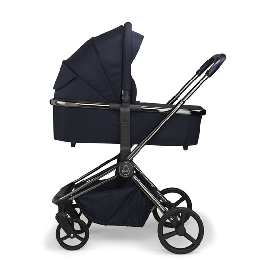Mee-Go Pure 2 in 1 Pushchair / Stroller & Carrycot - True Blue - Bambini & Bo