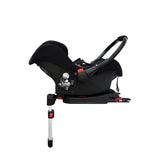Ickle Bubba Stomp Luxe All-in-One Travel System With Isofix Base (Galaxy) - Silver / Charcoal Grey / Black - Bambini & Bo