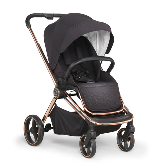 Mee-Go Pure 2 in 1 Pushchair / Stroller & Carrycot - Dusty Rose - Bambini & Bo