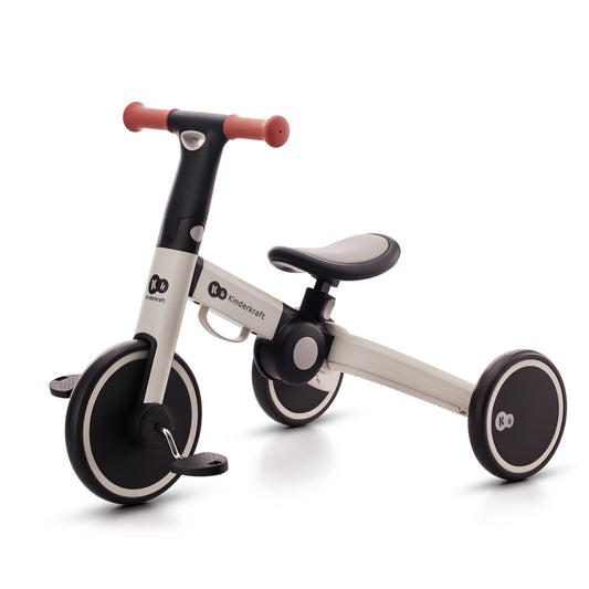 Tricycle évolutif Twipper Gris Kinderkraft - Bambinou