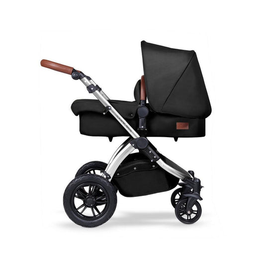 Ickle Bubba Stomp V4 Special Edition 2 In 1 Carrycot & Pushchair - Chrome/Midnight