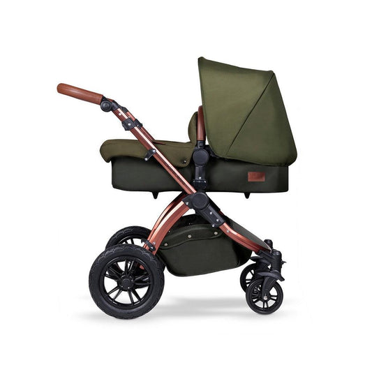 Ickle Bubba Stomp V4 Special Edition 2 In 1 Carrycot & Pushchair - Bronze/Woodland