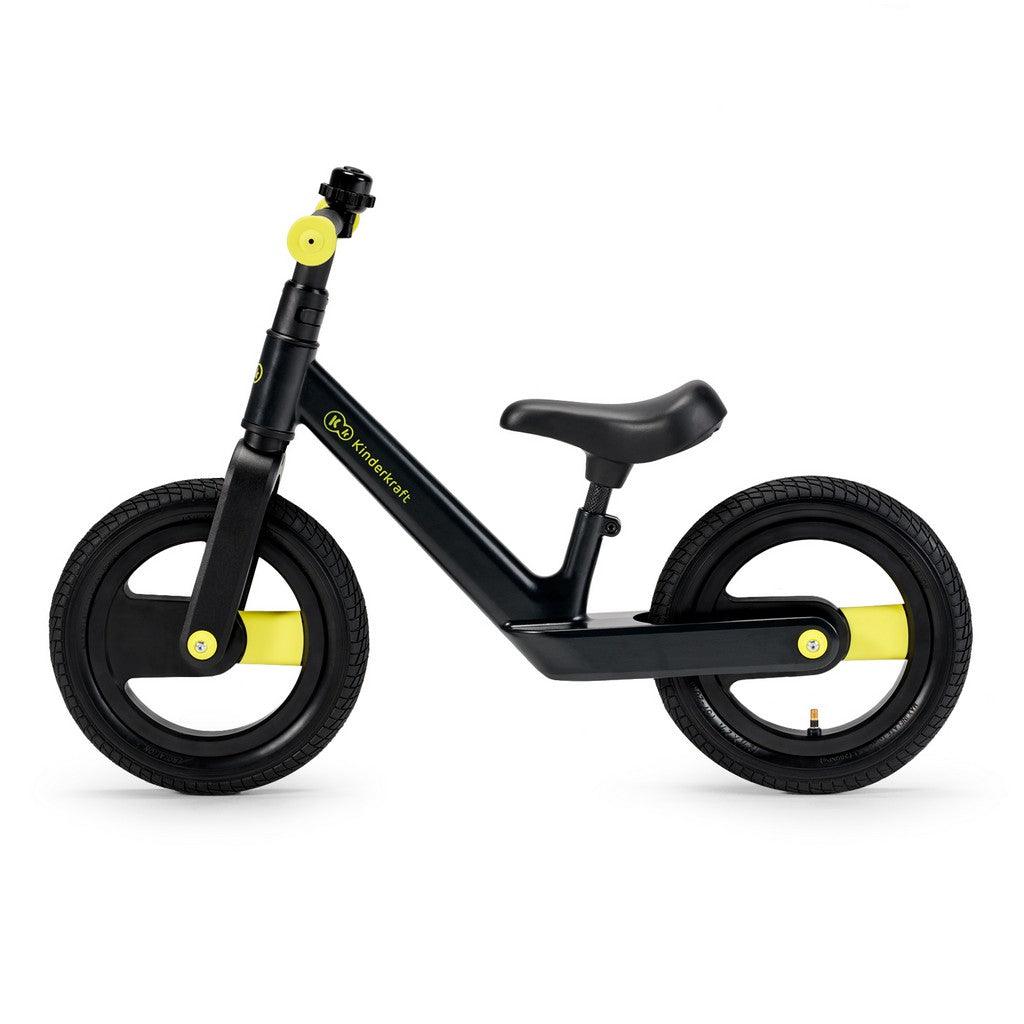 Kinderkraft Goswift Balance Bike - Black Volt