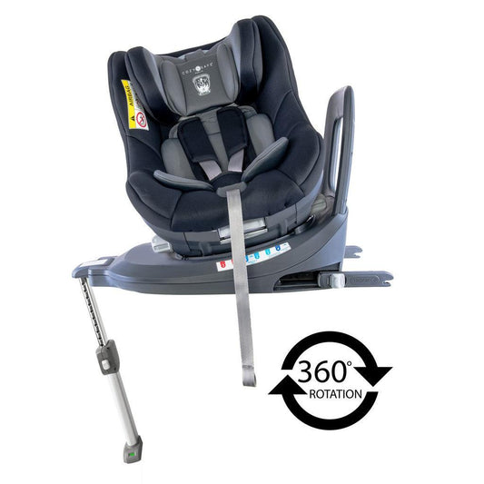 Cozy N Safe Merlin 360° Group 0+/1 Child Car Seat - Black/Grey