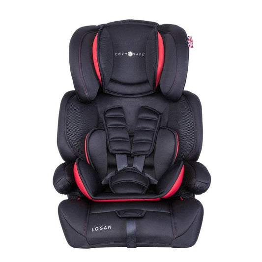 Cozy N Safe Logan Group 1/2/3 Child Car Seat - Black/Red