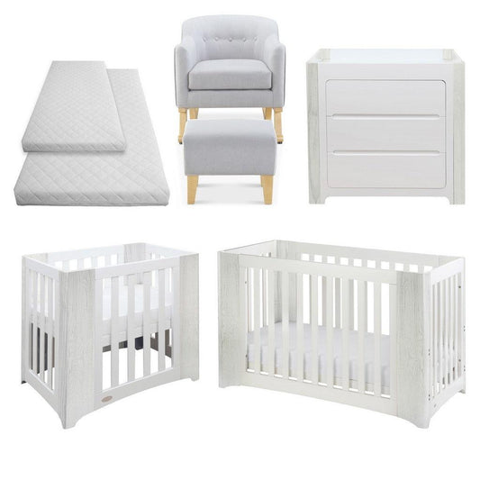 Cocoon Evoluer Nursery Room Set - White/Grey