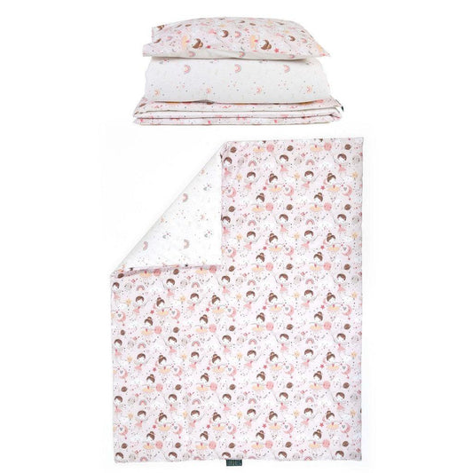 Cocoon Forrest 3 Piece Reversible Cot Bed Set - Fairy