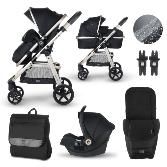 Miniuo Toura Travel System Special Addition - Frosted Gold - Bambini & Bo