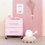 Incy Interiors Estelle Side Table - Blush Pink - Bambini & Bo