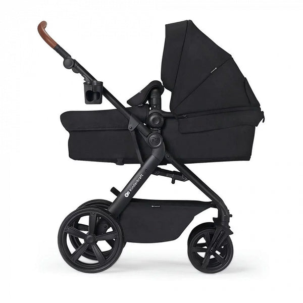 Kinderkraft A-TOUR 3 in 1 Travel System with Mink Car Seat - Black