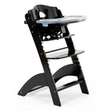 Childhome Baby Lambda 3 Grow Chair & Tray - Black